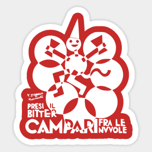 Campari vintage Sticker